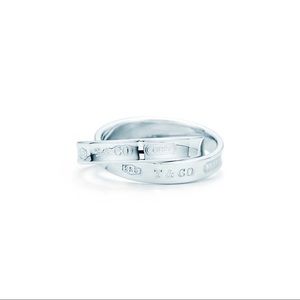 Tiffany and Co. Stamped Interlocking Rings